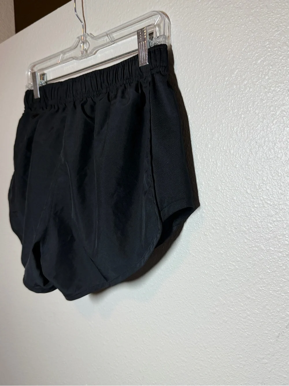 Nike Women's Dri-FIT Tempo Race Running Shorts Black Size large double  swoosh